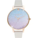 OLIVIA BURTON Naiste Kell OB16US47 38 mm Roosakuld Hall Nahk