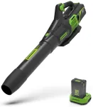 Greenworks 60V juhtmeta aksiaallehepuhur GD60AB (ainult t&ouml;&ouml;riist)