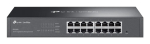 Hallatav L2 Gigabit Ethernet Switch TP-Link Omada ES216G &mdash; 16 x RJ-45 10/100/1000, 32 Gbit/s, 8000 MAC, must, riiulipaigaldus