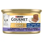 PURINA Gourmet Gold Mousse lambalihaga - m&auml;rg kassitoit - 85 g