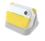 myFirst Camera Insta Wi FC2402SA-YW01 kohe prindiv pildikaamera lastele printeriga, 2,4&Prime; IPS-ekraan, kahekordne 12 MP objektiiv, kollane