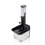 GEFU CORER Ploomide eemaldaja roostevabast terasest vardaga, manuaalne puuviljade eemaldaja ploomidele, miraellidele ja laukapuudele, ergonoomiline k&auml;epide, n&otilde;udepesumasinas pestav, valge/hall