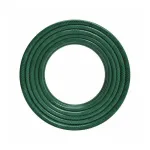 AWTOOLS AW70424 1/2 tolli 25m 3-kihiline tugevdatud PVC aiavoolik, 8 bar, UV- ja vetikakindel, roheline
