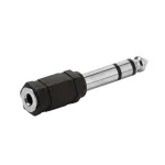 Vivanco VVAJACKAD35F63M 3,5 mm emane &ndash; 6,35 mm isane stereo-pistikupesa adapter