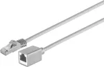 SHIVERPEAKS S/CONN maksimaalse &uuml;henduvusega Cat.7 S/FTP PIMF halogeenivaba v&otilde;rgu pikenduskaabel, RJ45 isane emasele, 0,5m, hall (08-62010)