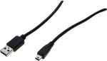 Exertis Connect USB 2.0 kaabel - USB-A isane Mini-USB Type-B isasele - 1,5 m - must 532515