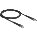 USB-kaabel DeLOCK 81124 USB 2.0 1 m USB C Must