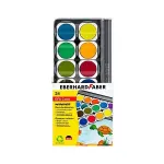 Faber-Castell Eberhard Faber Winner L&auml;bipaistmatute Akvarellv&auml;rvide Komplekt, 24 Helendavat V&auml;rvi, L&auml;bipaistev Eemaldatav Kaas Kahekordistub Segamispaletina 578324