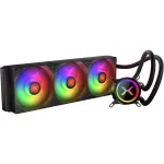 KRUX HydroX 360 ARGB AIO vedelikjahuti protsessorile, 360 mm, must