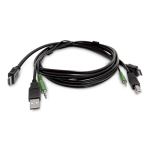 StarTech.com SKHDMMKVM-06-TAA TAA-n&otilde;uetele vastav HDMI KVM-kaabel, USB 2.0, 3,5 mm audio, 1,8 m
