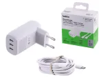 Belkin BoostCharge s&uuml;learvuti, nutitelefon, universaalne valge vahelduvvoolu kiirlaadija siseruumidesse