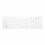 Contour Design Active Key Contour QuickClean Meditsiiniline Klaviatuur Eemaldatava Kattega T&auml;issuuruses Juhtmega Valge DE C8112