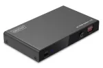 DIGITUS 1x2 HDMI jaotur - 8K/60Hz (4:4:4), Toslink, stereo, EDID juhtimine