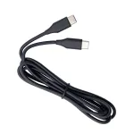 Jabra Evolve2 USB-C&ndash;USB-C kaabel, 1,2 m, must
