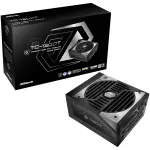 Toiteplokk ASROCK Taichi TC-1300T 1300 W 20+4 pin ATX 80 PLUS Titanium, must, 135 mm ventilaator