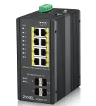 Zyxel RGS200-12P hallatav L2 Gigabit Ethernet (10/100/1000) toitega &uuml;le Etherneti (PoE) must