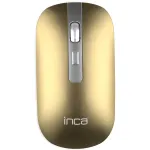 Inca IWM-531RS juhtmevaba ja Bluetooth-hiir, 1600 DPI, laetav, vaikne, Space Metallic