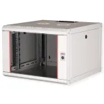 Seinale paigaldatav serverikapp ROLINE PRO 7, 7U, 19 tolli, 600x600 mm, hall
