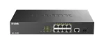 D-Link DGS-1010MP/E v&otilde;rgul&uuml;liti, haldamata, L2, Gigabit Ethernet (10/100/1000), Power over Ethernet (PoE), 1U, must