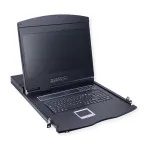 Rack-konsool VALUE 26.99.0160 1U, 17-tolline (43,2 cm) LCD 1280x1024, USB-klaviatuur/hiir, must