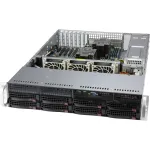 Supermicro SC825 BTQC-R1K23LPB - Rack Mount - 2U - verbessertes, erweitertes ATX - SATA/SAS - Hot-Swap 1200 Watt - Must