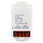 TUYA i&scaron;manusis 1 kanalo jungiklis, Wi-Fi, 30A, AC 100-240V, 6600W