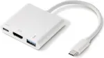 Renkforce RF-4366444 liidesejaotur USB 3.2 Gen 1 (3.1 Gen 1) USB-C valge (RF-4366444)