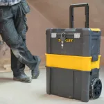 Stanley Essential t&ouml;&ouml;riistakohver plastikust Hall, Kollane