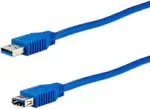 USB A to USB A kaabel e p CC 318/1 LOSE &mdash; USB 3.2 Gen 1 (3.1 Gen 1), 1.5 m, sinine