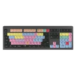 Logickeyboard ASTRA 2 USB QWERTY klaviatuur must t&auml;issuuruses 104 klahvi