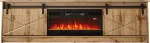 TV kapp Cama Meble GRANERO koos kaminakapiga, Wotan tamm, 2000&times;350&times;567 mm, 2 ust, 2 riiulit