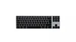 Klaviatuur alumiinium Mac Tenkeyless RGB Space Gray