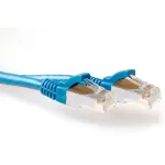 ACT sinine 1-meetrine SFTP CAT6A paigalduskaabel t&otilde;mbet&otilde;kkega RJ45-pistikutega