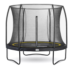 Above ground trampoline Salta Comfort Round, 54 springs, 120 kg max, 3 legs, safety net, outdoor