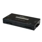 StarTech.com 4 pesaga SSD/HDD k&otilde;vakettakustutaja &ndash; 2,5-tolline ja 3,5-tolline SATA &ndash; hostivaba eraldiseisev turvaline kustutusv&auml;line kettaandmekustutaja &ndash; 9 kustutusrežiimi &ndash; RS232 printeriport &ndash; NIST/DOD ja TAA n&otilde;uetele vastav