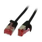 patch-kaabel RJ45 - CAT6 250Mhz - 5m must - U/FTP - &otilde;huke &uuml;mmargune d 3,6 mm - Synergy 21