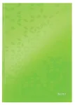 Leitz Notebook WOW A4 joonega k&otilde;vakaanega 90g/80 lehte, muster, roheline