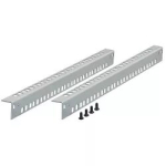 Rack rail EFB Elektronik 691676.15, steel housing, silver, width 735.5 mm
