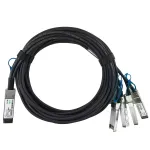 V&otilde;rgukaabel BlueOptics 4Z57A85043-BL QSFP28 4x SFP28 InfiniBand 2m Must