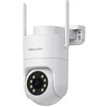 Foscam PD8 juhtmevaba valvekaamera valge 8MP (3840x2160), WiFi 6 kaheriba, millimeeterlaine radar, 360&deg; automaatj&auml;lgimine, pan & tilt