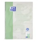 Oxford College Block A4+ 80 lehte 90 g/m&sup2; ruuduline sinine 4-auguga