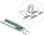 DELOCK M.2 Card to 8x Serial RS-232 DB9