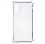 Evelatus Samsung Galaxy A03s TPU Military Shockproof Silicone Case Transparent