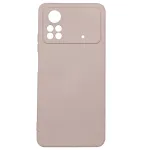 Evelatus Xiaomi Poco X4 Pro 5G Nano Silicone Case Soft Touch TPU Beige