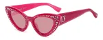 DSQUARED2 Naiste p&auml;ikeseprillid D20092NSMU1 - Ruudukujuline atsetaatraam, UV400 kaitse, 51 mm l&auml;&auml;ts