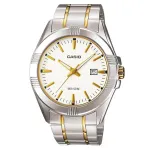 CASIO Men's Analog Quartz Watch MTP-1308SG-7A Stainless Steel Two-Tone 43,5mm