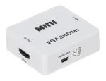 DELTA VGA+AU/HDMI-ECO VGA-HDMI muundur heliga
