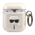 Karl Lagerfeld KLA2UKHGD AirPods 1/2 kate kullas s&auml;deleva Karl Head disainiga