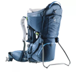 Beebikandur seljakott DEUTER Kid Comfort pol&uuml;amiidist sinine, max koormus 22 kg, kaal 3.23 kg, m&otilde;&otilde;tmed 72&times;43&times;34 cm