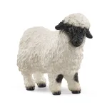 Schleich Valaisi mustaninalammas, 3 aastat, Talu, Talu loomad / talum&auml;nguasjad, Must, Valge, Plastik